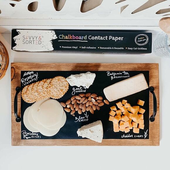 3 Boxes 8ft Chalkboard Contact Paper Self-Adhesive DIY Crafts Removable New - Picture 6 of 8